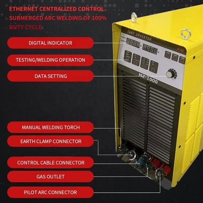 Ethernet Communication Modules Submerged Arc Welding Machine MZ1000 for 380V 480V Voltage