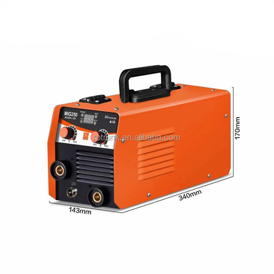 120A Rated Output Current Self-Shield MIG Welder MIG 250 1kg Digital Mini Welding Machine
