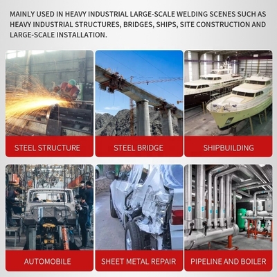 All Copper Strip Connection Dual Module Mig Welding Machine NBC-500ZT for Industrial