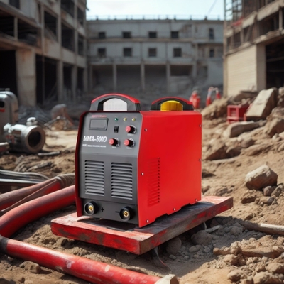 Pulse Frequency 50/60 HZ 500Amp Rated Output Current MMA-500D Industrial Welding System