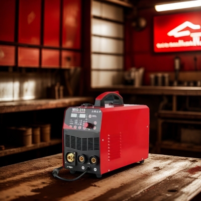 Easy to Operate MIG315 Portable IGBT Welding Inverter Rated Output Voltage MIG 65 V
