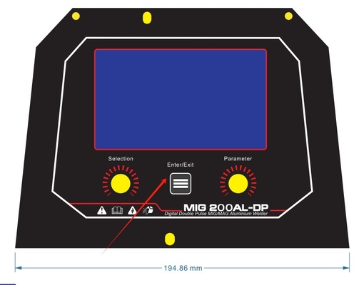 NBM-250 The Perfect Combination of and Affordability for Dual Pulse MIG Welding Power
