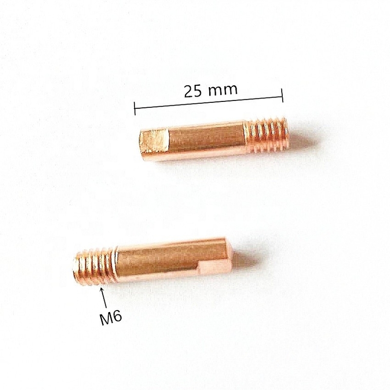 Binzel 15AK CO2 MIG Torch 0.8mm Copper Contact Tip for Long-Lasting Welding Performance