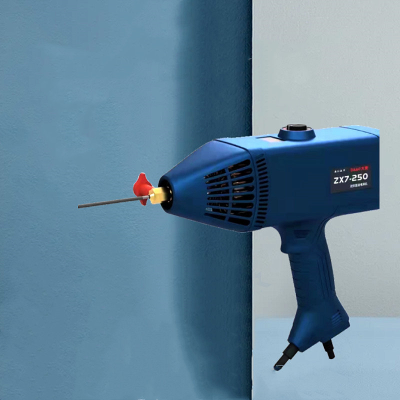 Portable Handheld Arc Welding Machine ZX7-250 220V3KVA 220V Lesser Weld IGBT Inverter