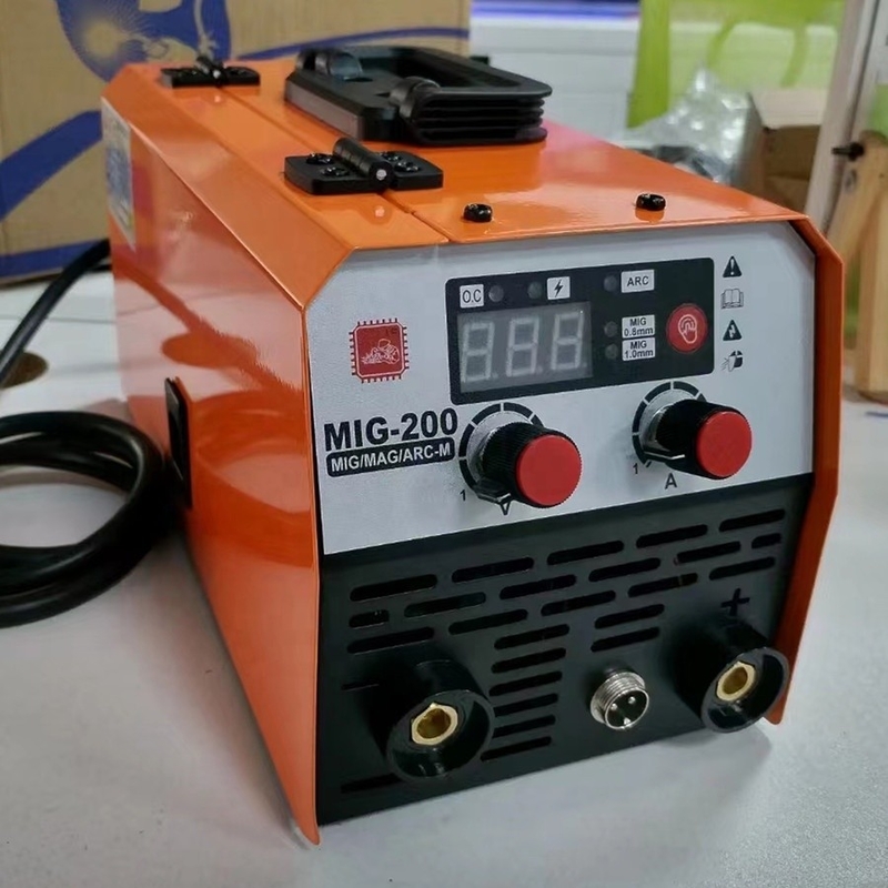 IGBT Inverter Arc Welding Machine MIG 200 with 50/60HZ Frequency and Flux Cored Wire
