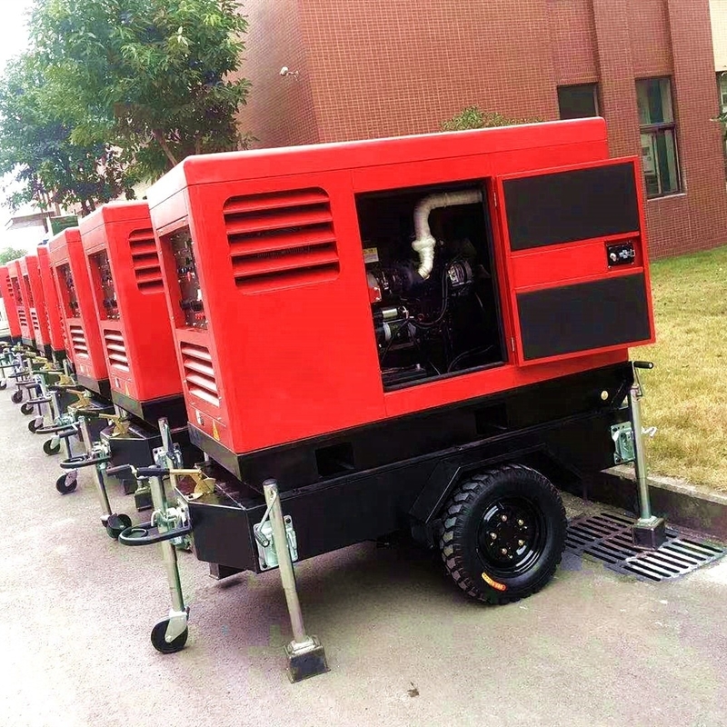 500A Diesel Welding Generator with 80L Tank Capacity and RZDH500A 4-Cylinder Engine