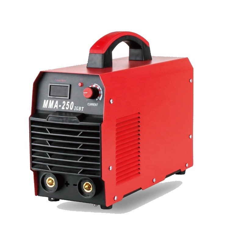 DC Motor 25 Provided Mini Portable Arc Welding Machine 250amp IGBT Inverter Arc Welder