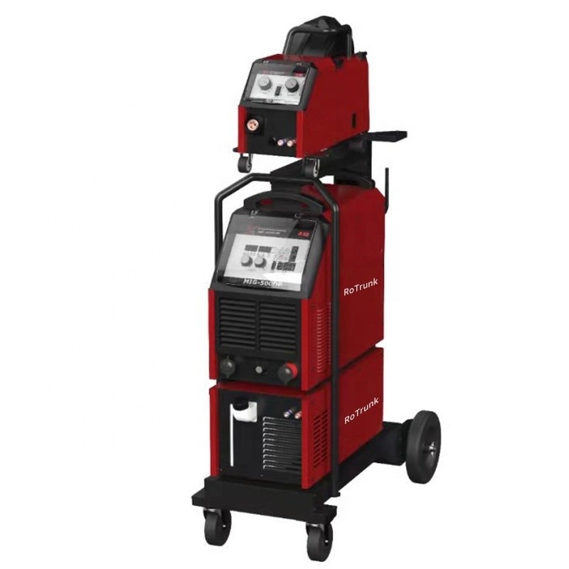 OEM Welder MIG-500DP Dual Pulse MIG Welding Machine with Wire Feeding Speed 22 m/min