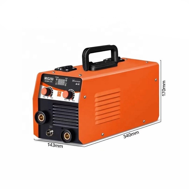 120A Flux Cored Wire Mini Inverter No Gas Self-Shield MIG Welding Machine MIG 200