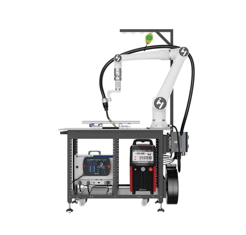 380 V Rated Input Voltage Industrial Robotic Welding System with Versatile Capabilities